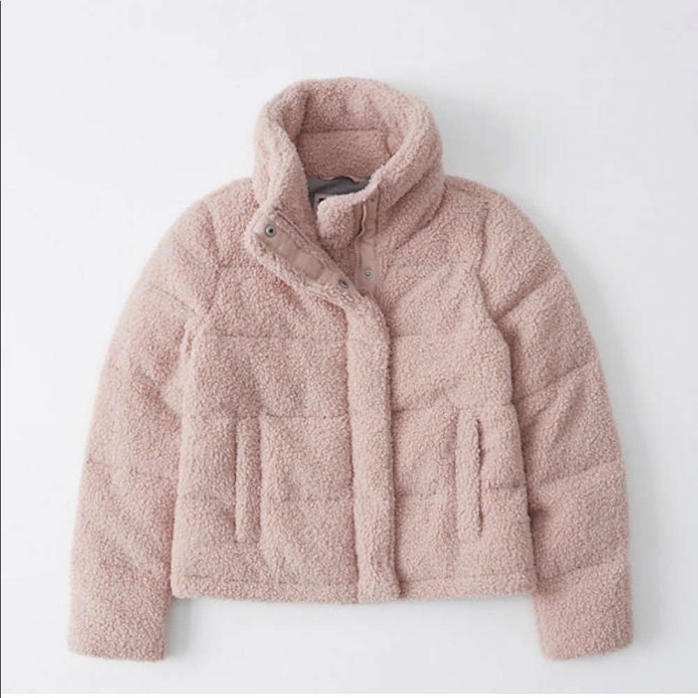 NEW WITH TAGS SHERPA PUFFER JACKET